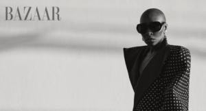 Cynthia Erivo promotes her new book with a fierce new Harper's photoshoot