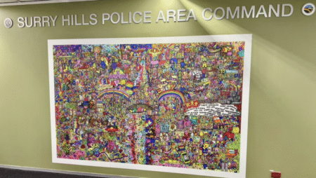 Sydney police remove queer history mural after 'a complaint'