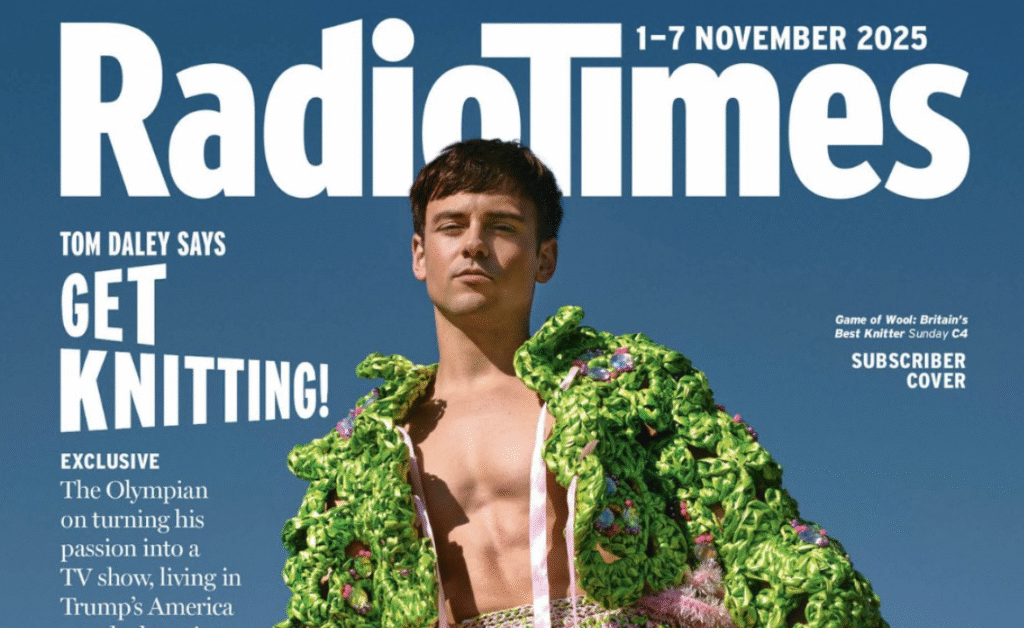 Tom Daley on his struggles with eating disorders… and his new knitting show