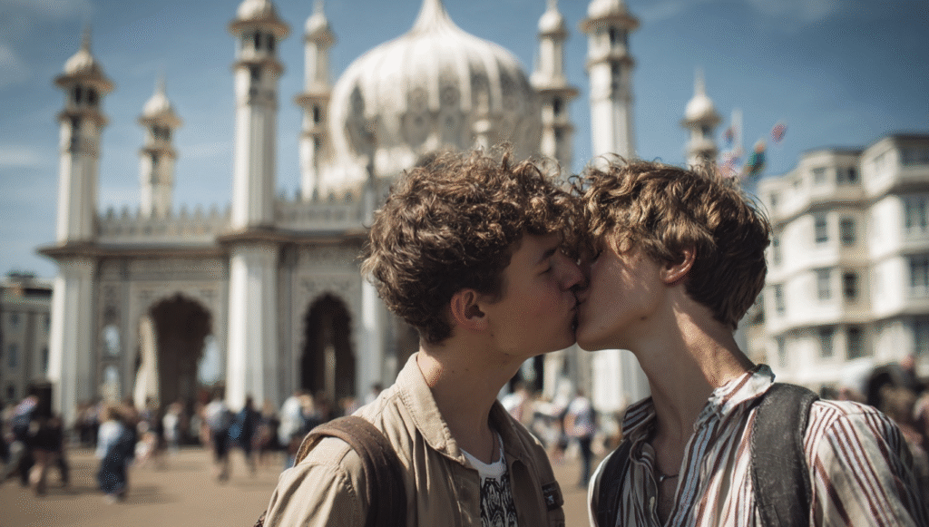 Brighton is the most gay-friendly university in the UK. No surprise there then…