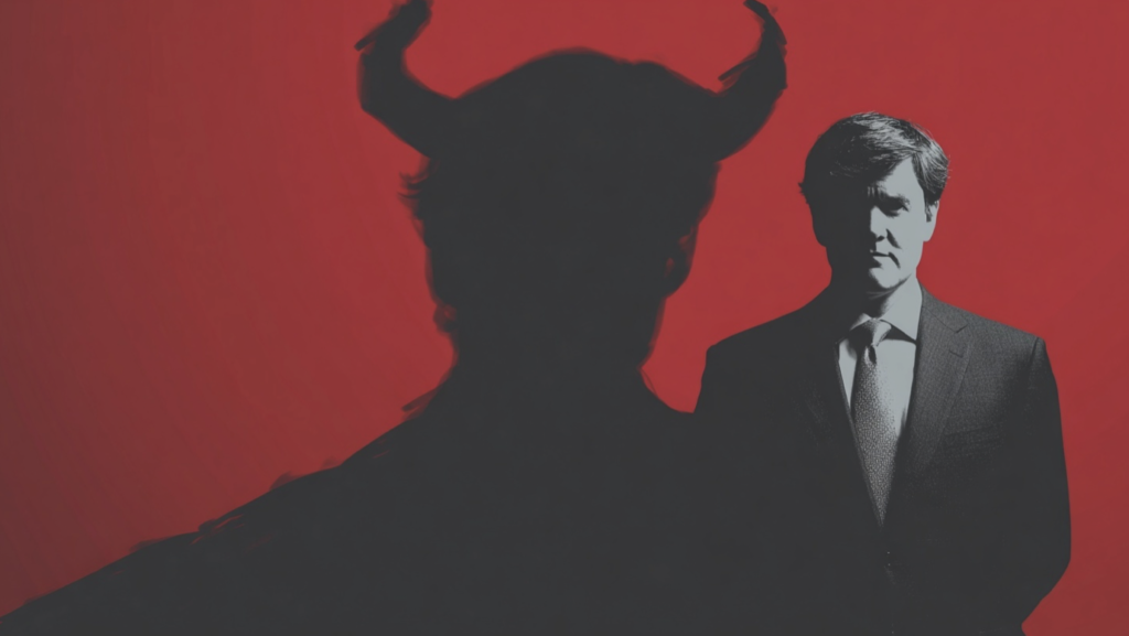 Why is Trump cheerleader Tucker Carlson obsessed with gay men?