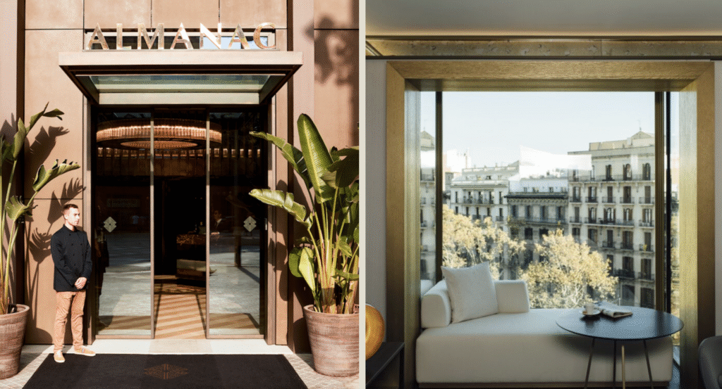 Tapes – correct spelling – Barcelona style and swapping Cava for Corpinnat at The Almanac